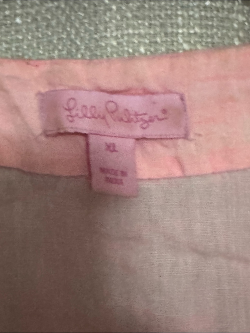 Lilly Pulitzer Blush Pink V-Neck Embroidered Tunic - Picture 3 of 4